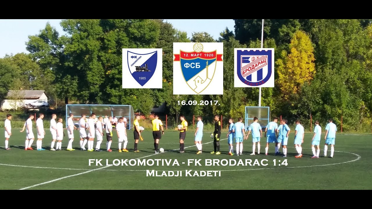 Mladji kadeti...FK LOKOMOTIVA - FK BRODARAC 1:4 Drugo poluvreme