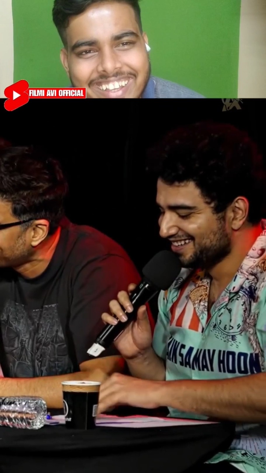 Samay Raina Roast Sahil Shah | India got latent Reaction Video | #shorts #remix