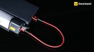 TIEGEM 2.4A 1m 2m Micro USB Cable Micro USB Charger Data Cable - Gearbest.com