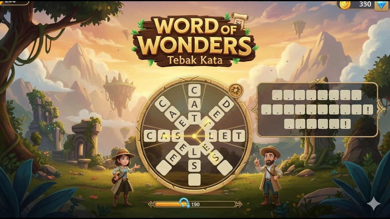 🎮 Main Word of Wonders | Tebak Kata Santai Tapi Nagih! 