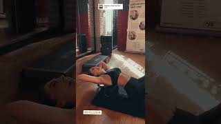 Burcu Ozberk Spor Yapıyor