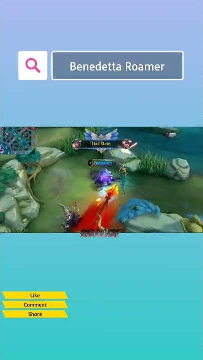 BENEDETTA ROAMER NIH BOSS #barricadexrin #benedettaroamer #shortmlbb