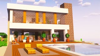 I Built My Dream Summer Home in My Minecraft Forever World