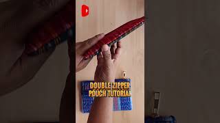 Today's Tutorial! 🧵✨ Learn how to make a Double Zipper Pouch — easy, useful & beginner-friendly! ...