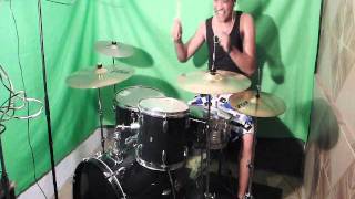 autopilotoff - clockwork - drum cover (best sound for a cheap drumset)