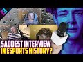 Saddest Interview Ever as &quot;NO Interest in CSGO&quot; for Winning Team