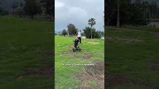 The Smart Golf Cart That Follows You! | Remote Control + Auto Follow