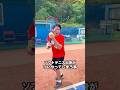 ソフトテニス出身がついやってしまう事 #shorts #テニス