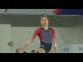 Jayla Hang (USA) Floor AA Final Junior Worlds 2023