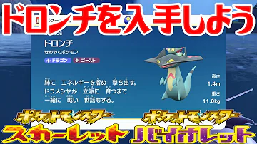 ドロンチ 色違い 確定入手方法