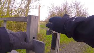 Walk from Bowers Marsh to Benfleet Essex - WW2 defence pill box estuary birds and nature