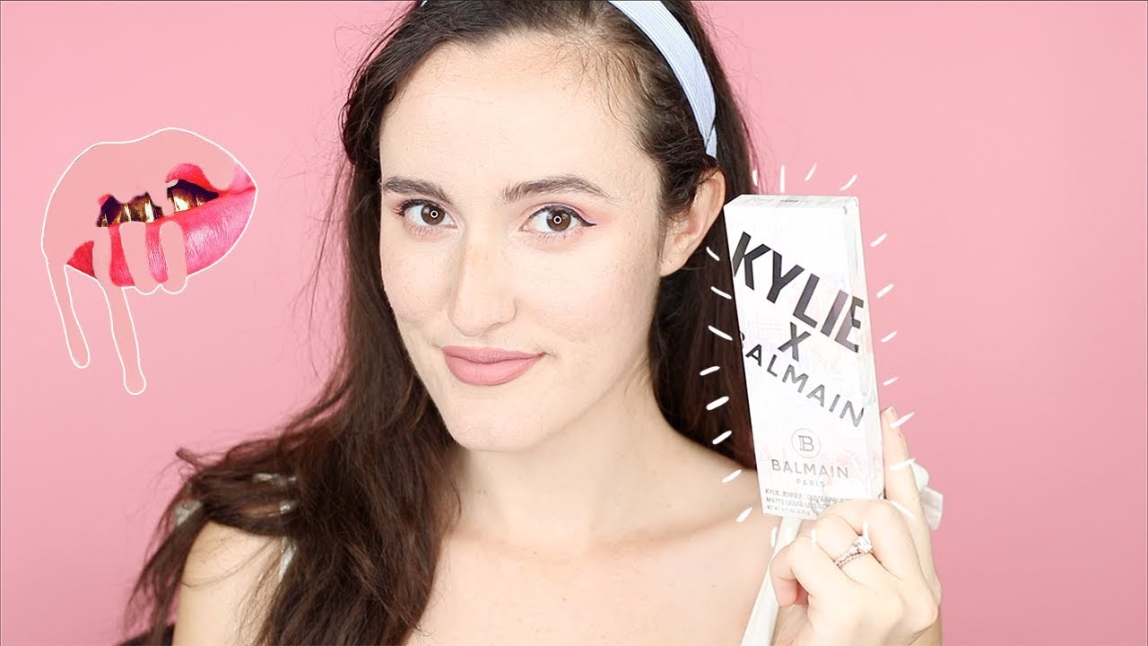 Kylie x Balmain | Paris Lip Kit Lip Swatch & Swatch Comparison