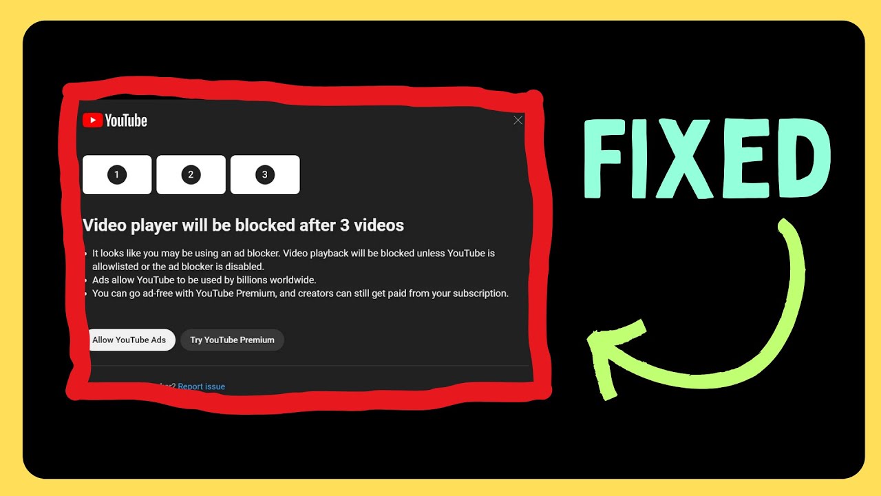 Video Player Will Be Blocked After 3 Videos How to Fix Video Player Will Be Blocked After 3 Videos in Google Chrome