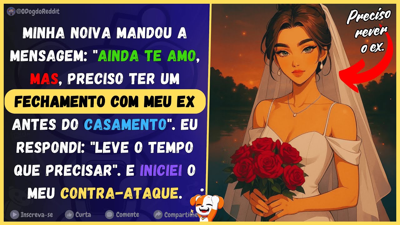 Ela mandou a mensagem: 