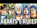 Araki's Formula for Perfect Storytelling
