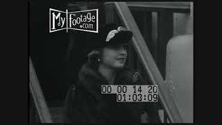 1934 Barbara Hutton Returns From Honeymoon With Alexis Mdivani