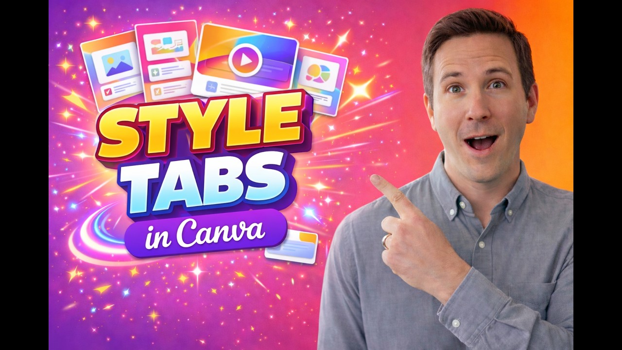 Canva Style Tabs Tutorial | How to Use Style Tabs to Speed Up Design