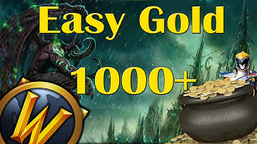 World of Warcraft: Gold Farming 1000g+  (Fishing Felblight)