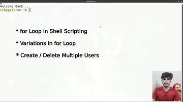 for loop in shell scripting | c style for loop | shell script to create or delete multiple users