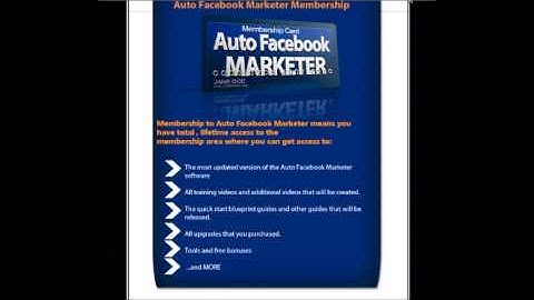 How To Advertise on Facebook for Free Auto Fb Marketer 2.0 Targeted Buyer Leads On Autopilot