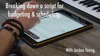 Script Breakdown, Budget, & Schedule Timelapse