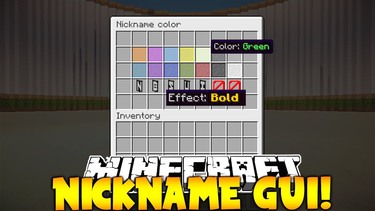 Minecraft Plugin: EASILY CHANGE YOUR NAME IN A GUI! - YouTube