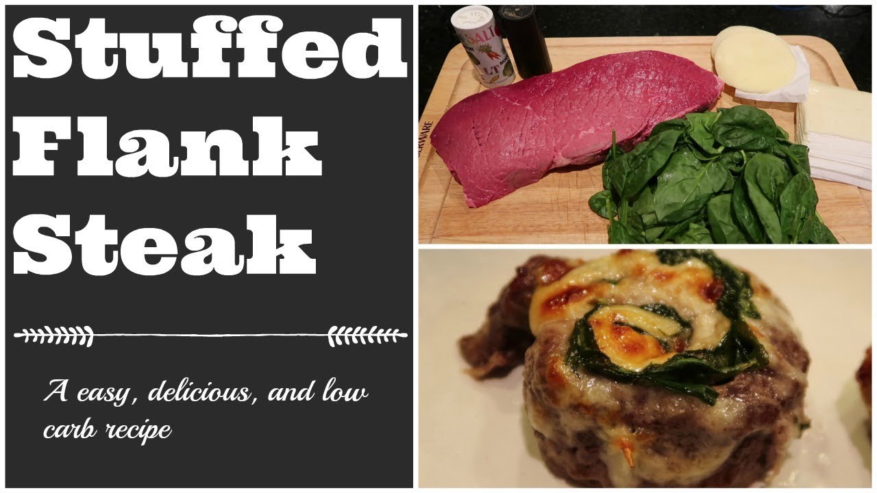 Stuffed Flank Steak ~ Cook with me - YouTube