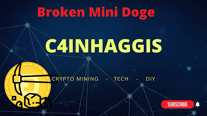 Goldshell Mini Doge repair . wont mine and shuts off/Overheating