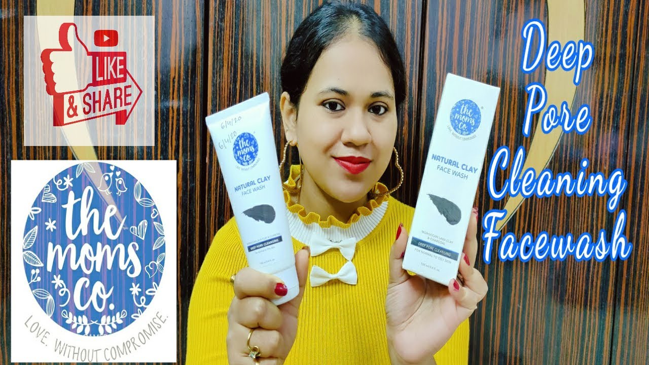 the moms co natural clay face wash