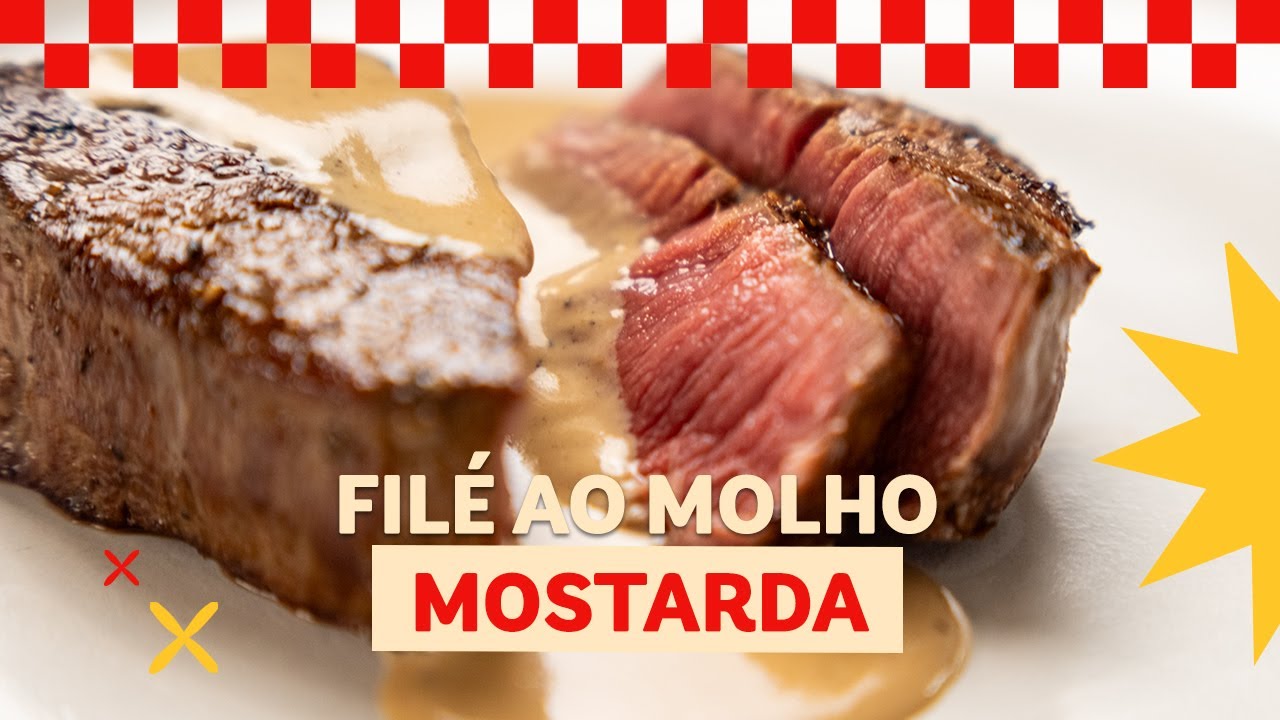 Filé mignon ao molho mostarda de Dijon fácil de fazer! | Léo Abreu