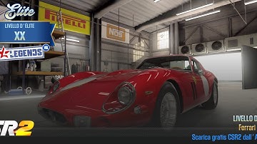 【CSR2】 Ferrari 250 GTO (ÉLITE 0), shift & tune for 8.570