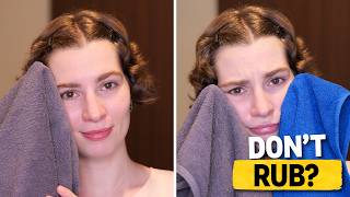 Why You’re Told To “pat” Your Skin Not Rub It