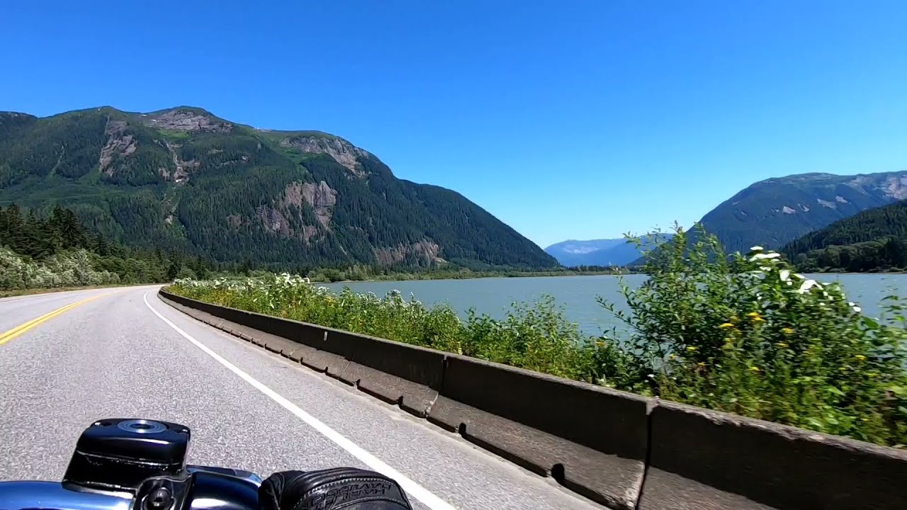 Highway 16, Prince Rupert to Terrace, B.C. 2008 Harley Davidson