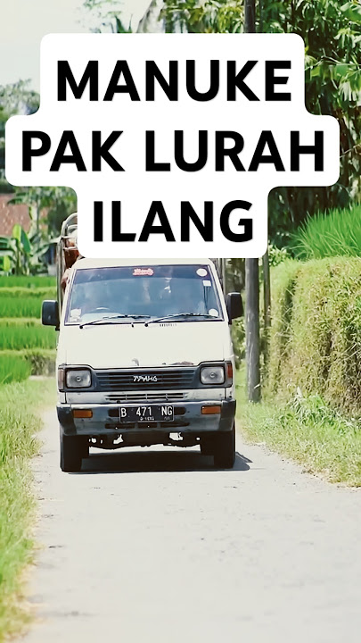 MANUK E PAK LURAH ILANG . Dagelan Jawa lucu #dagelanjawa #lucu