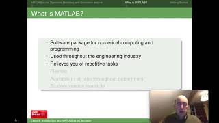 Ch 1 - 1.1-1.2 - MATLAB in Dynamics Modelling and Simulation