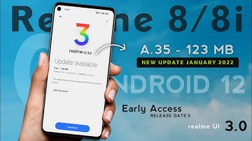Realme 8 / 8i New Update A.35 Quick Review Added Features Realme UI 3.0 Early Access Update