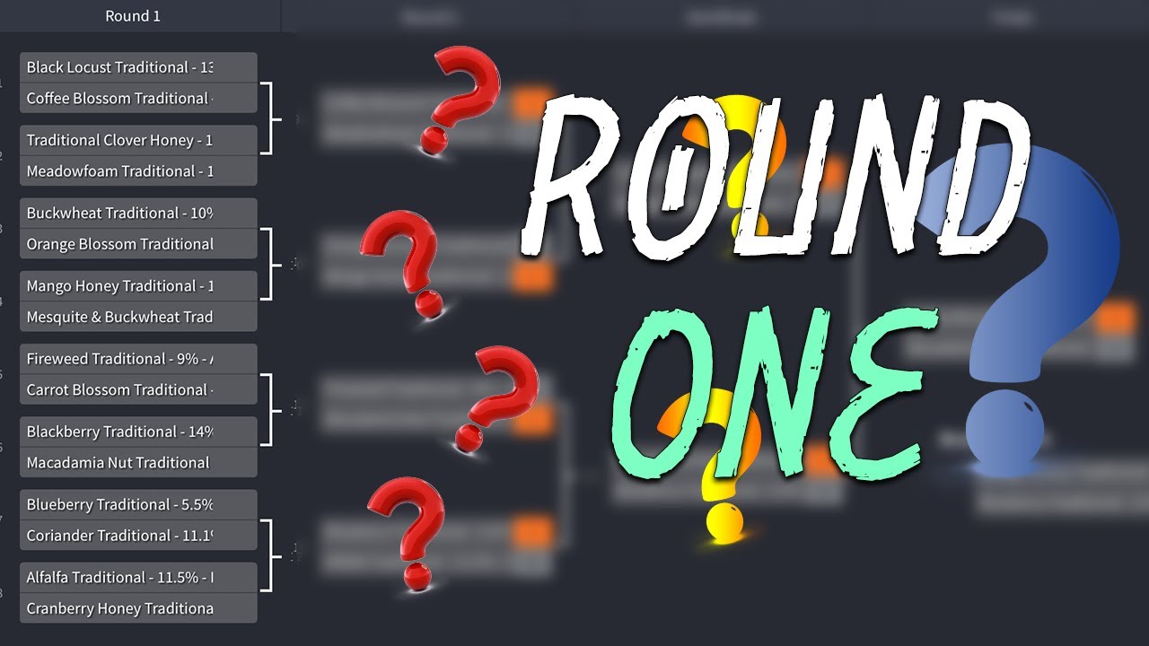 Traditional Mead Tournament: Round 1 - WHAT A START!