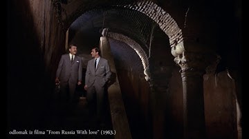 Cisterna Bazilika/Basilica Cistern - 1963. "From Russia With Love"