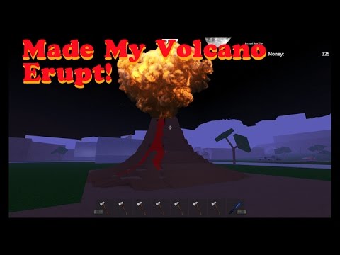 Lumber Tycoon 2: Making My Volcano Erupt, coldblooded2021 - YouTube