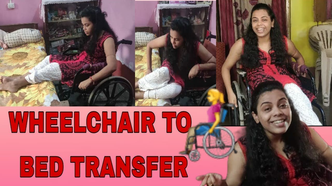 How I transfer from Wheelchair to Bed/Bengali DurgaPuja Is Coming/Life of Paraplegic Patient 🙏 ️