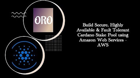 Part 02 How to build a Cardano Stake Pool In AWS (Setup Block Producing node - v1.26.1)