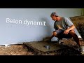 Polbruk dzień 2 zalałem  płytę betonową na szambie beton  dynamit