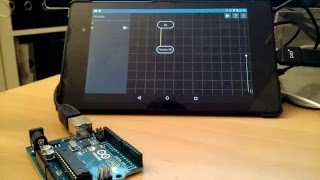 FlowGrid connected to Arduino via Android Firmata screenshot 2
