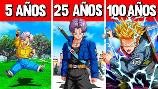 SOBREVIVÍ 100 AÑOS COMO TRUNKS FUTURO en GTA 5!! (Dragon Ball Z mod)