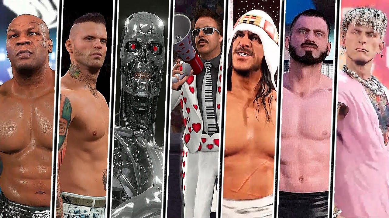 100 Superstars That Appeared ONLY ONE TIME in WWE Games!