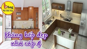 Tổng hợp những mẫu phòng bếp đẹp hiện đại cho nhà cấp 4