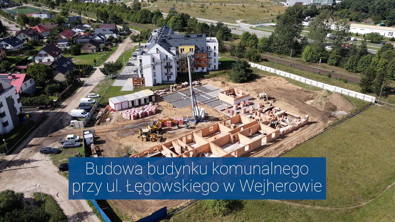 Wejherowo.pl - Budowa budynku komunalnego przy ul. Łęgowskiego w Wejherowie