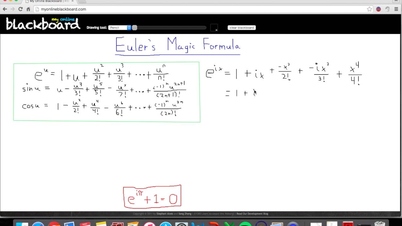 Math And Physics Euler S Magic Formula Youtube