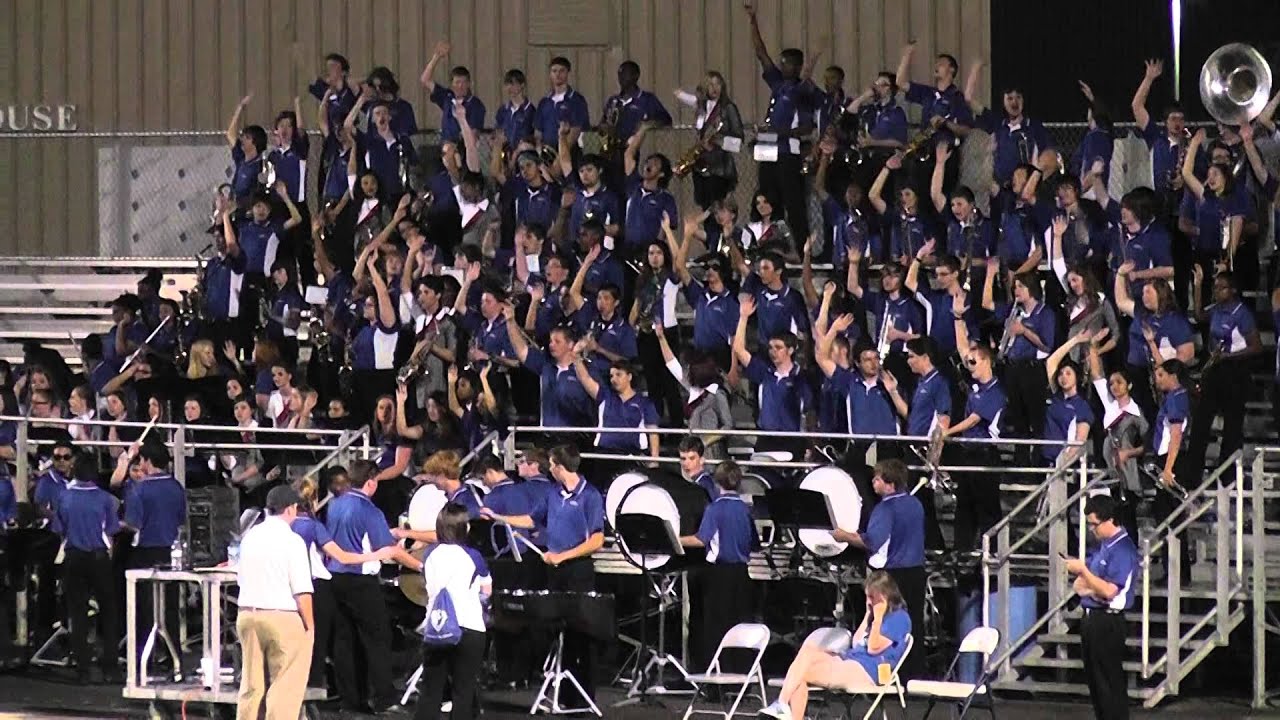 Conway High School Marching Band Rock and Roll Sept 25, 2015 YouTube