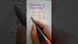 Addition by Expanding#MathMarrow#Math shorts#Expanded form#Numbers expanded
